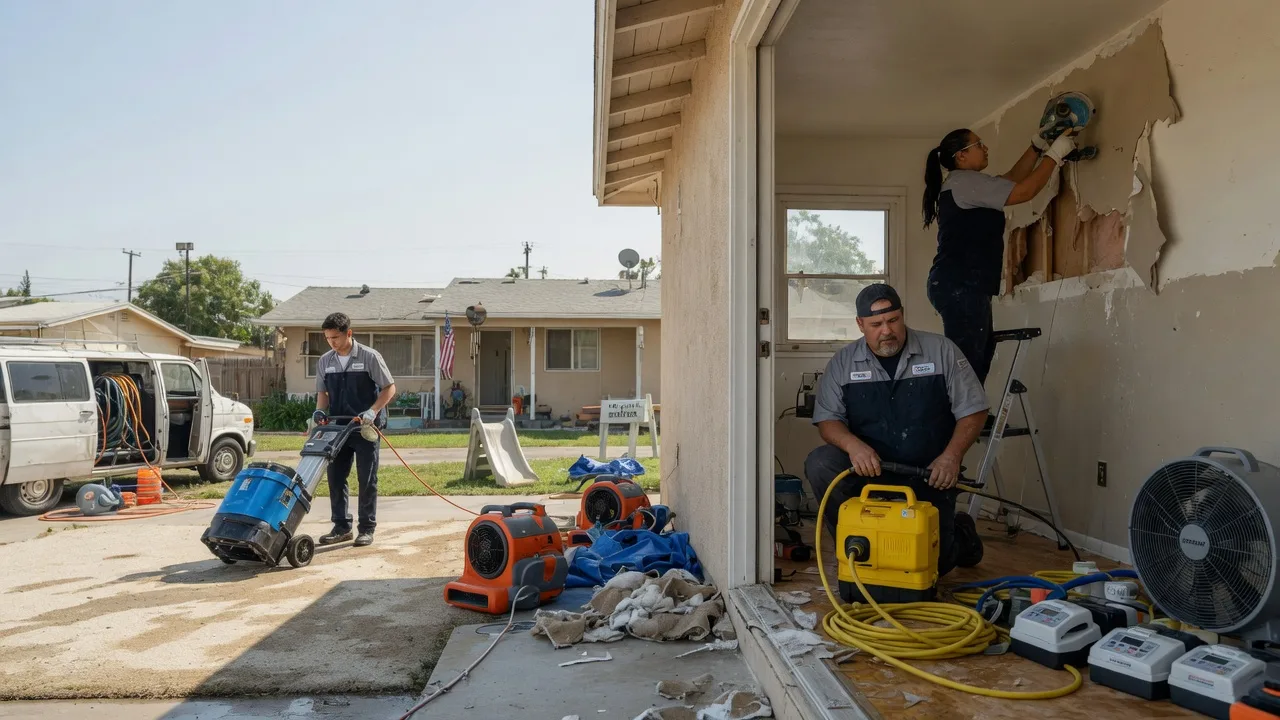 Water Damage Restoration in Garden Grove, CA near me